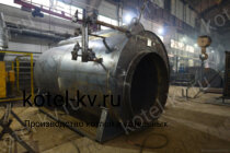 Производство паровых котлов КП 1600 на твердом топливе