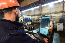 Дровяной котел КВД 0.7 изготовление