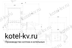 Чертеж топки ТЛПХ 1.4/3.5